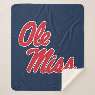 Cobertor Sherpa Universidade do Mississippi | Script Ole Miss