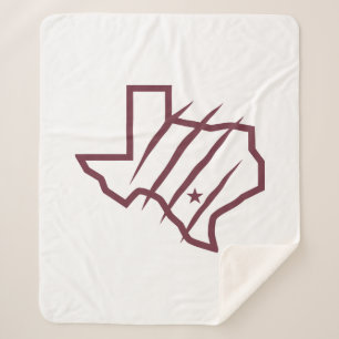 Cobertor Sherpa Universidade do Texas A&M - San Antonio   Logotipo