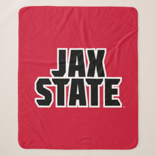 Cobertor Sherpa Universidade Estadual de Jacksonville JAX STATE Te