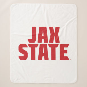 Cobertor Sherpa Universidade Estadual de Jacksonville JAX STATE Ve