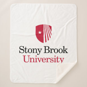 Cobertor Sherpa Universidade Stony Brook   Marca nominativa