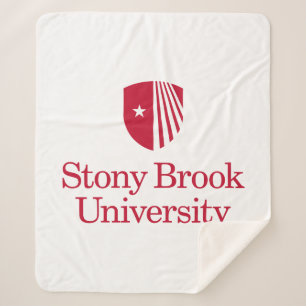 Cobertor Sherpa Universidade Stony Brook   Marca nominativa