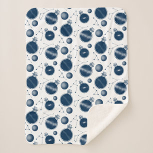 Cobertor Sherpa Universo em uma garrafa