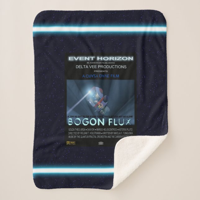 Cobertor Sherpa Ursos De Teddy No Espaço (Frente)