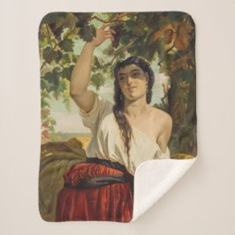 Cobertor Sherpa Uvas-Picante (Colheita de Verão)