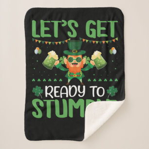 Cobertor Sherpa Vamos Prepare-Se Para Trocar