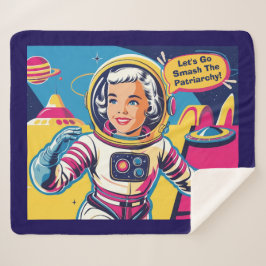 Cobertor Sherpa Vamos Vai Esmagar O Patriarcado Feminista