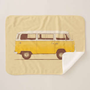 Cobertor Sherpa Van amarelo Florent Bodart