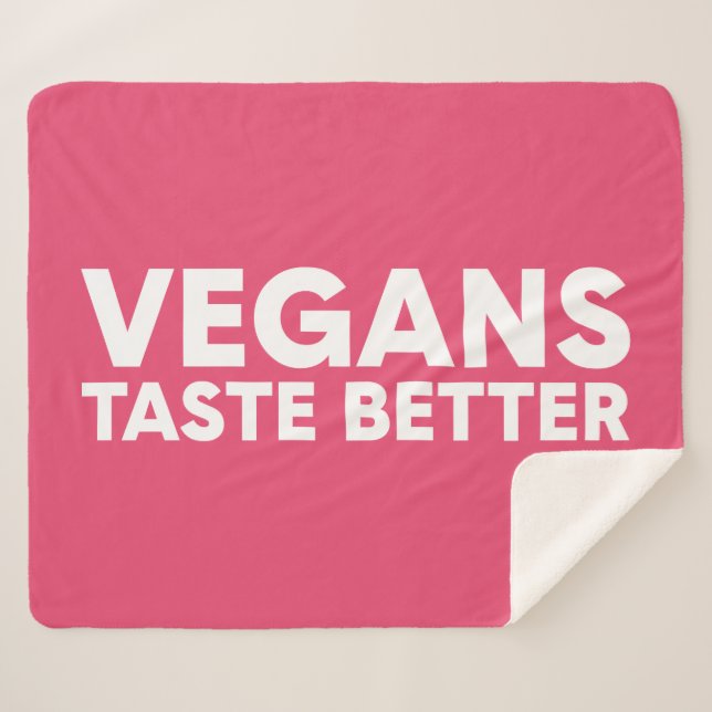 Cobertor Sherpa Vegan Appeal (Frente (Horizontal))