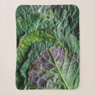 Cobertor Sherpa Vegetal verde
