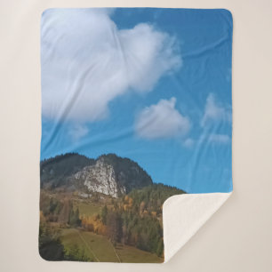 Cobertor Sherpa Verão Alpino - Natureza Selvagem da Romênia