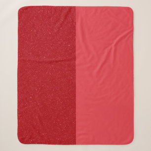 Cobertor Sherpa Vermelho Tomate Duplo – Personaliz