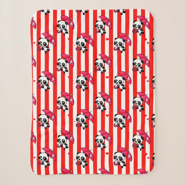 Cobertor Sherpa Vermelho White Stripes Cugado (Frente)