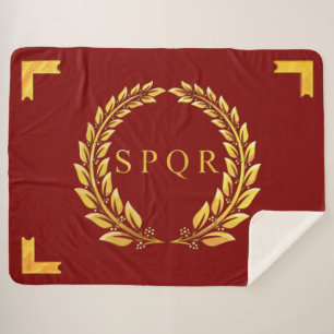 Cobertor Sherpa Vexilla SPQR