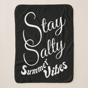 Cobertor Sherpa Víblias de Verão Salty