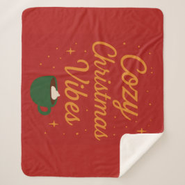 Cobertor Sherpa Vibrações Aconchegantes de Natal
