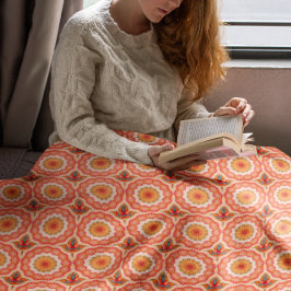 Cobertor Sherpa Vibrant Mandala Harmony