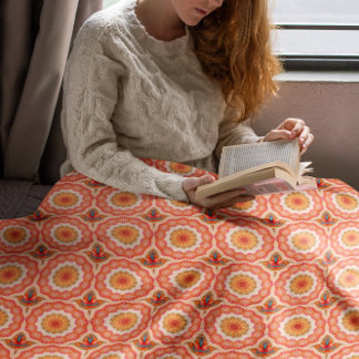 Cobertor Sherpa Vibrant Mandala Harmony