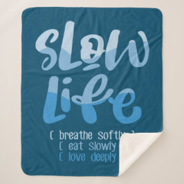 Cobertor Sherpa Vida lenta 2