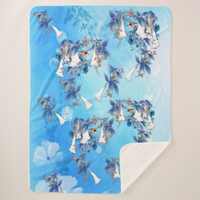 Cobertor Sherpa Vidro-maruca Ilustrado (Frente)