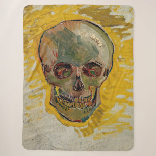 Cobertor Sherpa Vincent van Gogh - Crânio 1887 #2