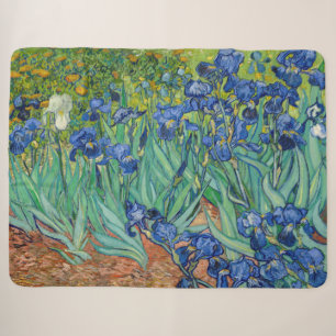 Cobertor Sherpa Vincent Van Gogh - Íris