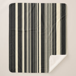 Cobertor Sherpa Vintage Stripes