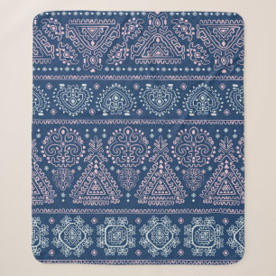 Cobertor Sherpa vintage Tribal Mexicano Vintage, ponto de encontro