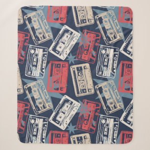 Cobertor Sherpa Vintage, Vintage, sem costura