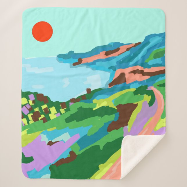 Cobertor Sherpa Vistas (Frente)