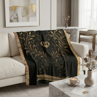 Cobertor Sherpa Vitoriano Dourado Ornamentado Floral Redemoinhos P