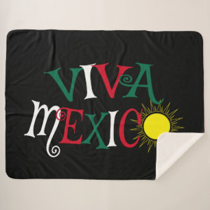 Cobertor Sherpa Viva México
