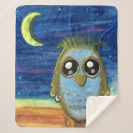 Cobertor Sherpa Vivendo à Lua