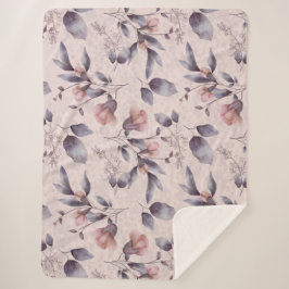 Cobertor Sherpa Wash de Cores d&água Elemento de Cores d'Água Pint