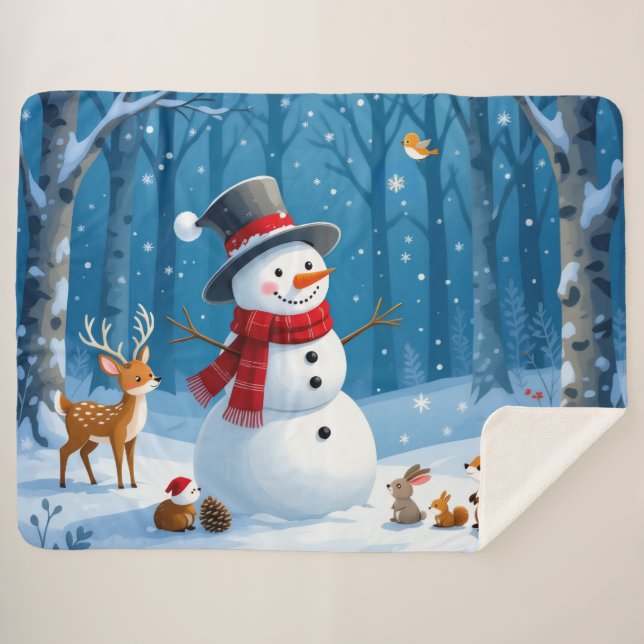 Cobertor Sherpa „Weihnachtliche Harmonie“ (Frente (Horizontal))