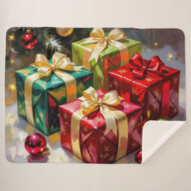 Cobertor Sherpa „Weihnachtliche Harmonie“ (Frente (Horizontal))