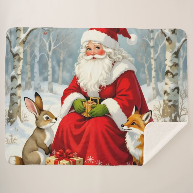 Cobertor Sherpa „Weihnachtliche Harmonie“ (Frente (Horizontal))