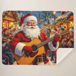 Cobertor Sherpa „Weihnachtliche Harmonie“