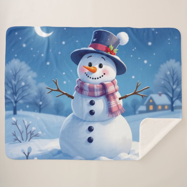 Cobertor Sherpa „Weihnachtliche Harmonie“ (Frente (Horizontal))