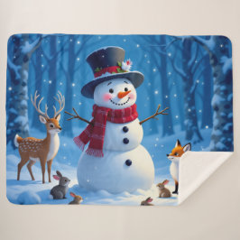 Cobertor Sherpa „Weihnachtliche Harmonie“