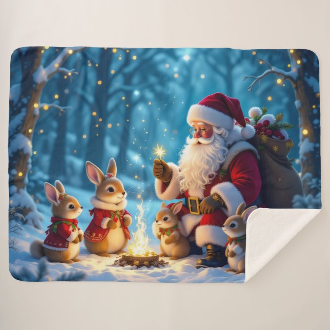 Cobertor Sherpa „Weihnachtliche Harmonie“ (Frente (Horizontal))