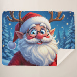 Cobertor Sherpa „Weihnachtliche Harmonie“