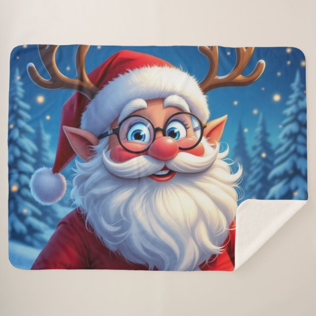 Cobertor Sherpa „Weihnachtliche Harmonie“ (Frente (Horizontal))