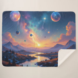 Cobertor Sherpa „Weihnachtliche Harmonie“