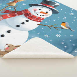 Cobertor Sherpa „Weihnachtliche Harmonie“