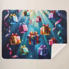 Cobertor Sherpa „Weihnachtliche Harmonie“