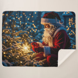 Cobertor Sherpa „Weihnachtliche Harmonie“