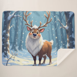 Cobertor Sherpa „Weihnachtliche Harmonie“