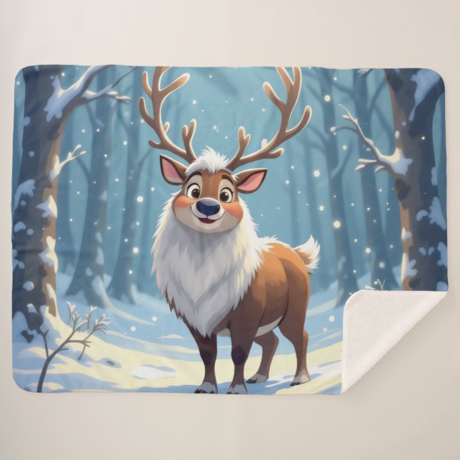 Cobertor Sherpa „Weihnachtliche Harmonie“ (Frente (Horizontal))