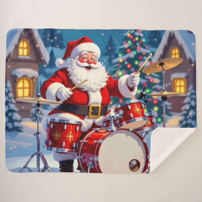 Cobertor Sherpa „Weihnachtliche Harmonie“ (Frente (Horizontal))